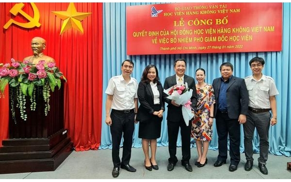 HVHK - Lễ Công bố và trao Quyết định bổ nhiệm Phó Giám đốc Học viện Hàng không Việt Nam
