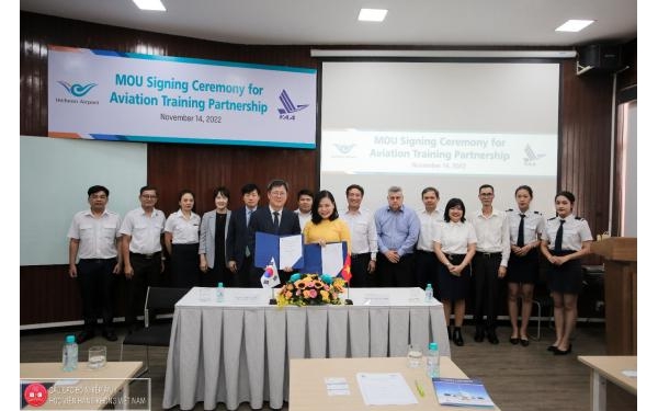 HVHK: Lễ Ký kết Biên bản ghi nhớ thoả thuận hợp tác giữa Học viện Hàng không Việt Nam và Incheon International Airport Corporation