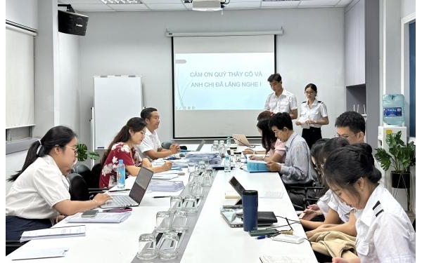 Học viện Hàng không Việt Nam nghiệm thu đề tài nghiên cứu khoa học của sinh viên
