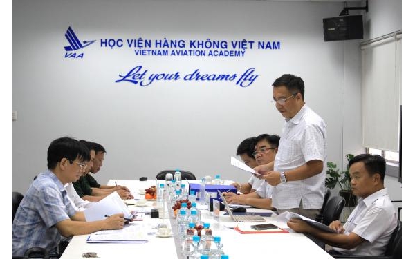 Ban chỉ huy Bộ Giao thông Vận tải kiểm tra công tác quốc phòng năm 2023 của Học viện Hàng không Việt Nam